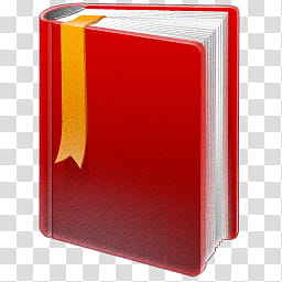 Icon ABBYY Lingvo X, xpx, red book transparent background PNG clipart