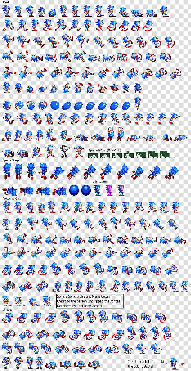 Do U Need A Transparent Sonic Mania Sprite Sheet By - Sonic Sprite