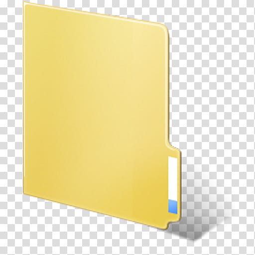 Win Clear Folder PS Droplet, yellow folder transparent background PNG clipart
