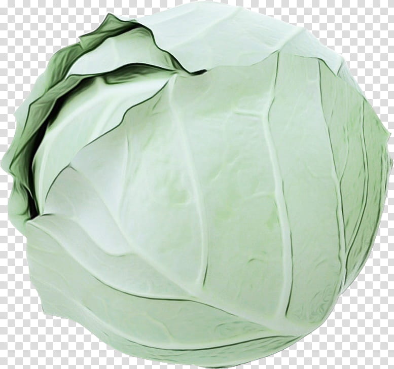 Green Leaf Watercolor, Paint, Wet Ink, Cabbage, Wild Cabbage transparent background PNG clipart