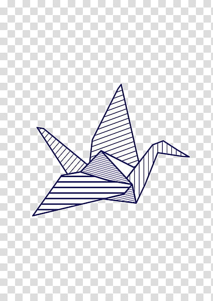 AESTHETICS , white paper crane origami transparent background PNG clipart