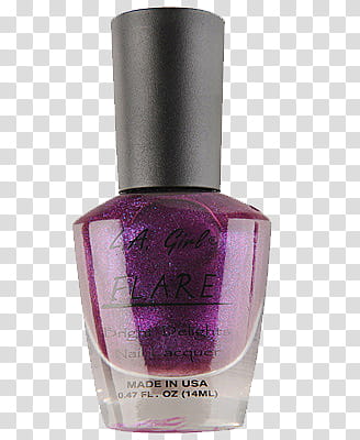  ml Flare nail polish bottle transparent background PNG clipart