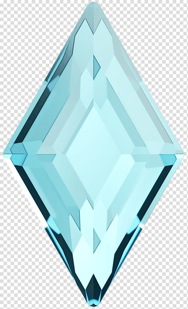 Diamond Shape Crystal Rhinestone Rhombus Swarovski Flatback 4mm Crystal Diamond Color Blue Diamond Geometry Png Clipart 