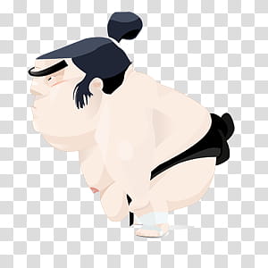 Sumo character, sumo wrestler illustration transparent background PNG clipart