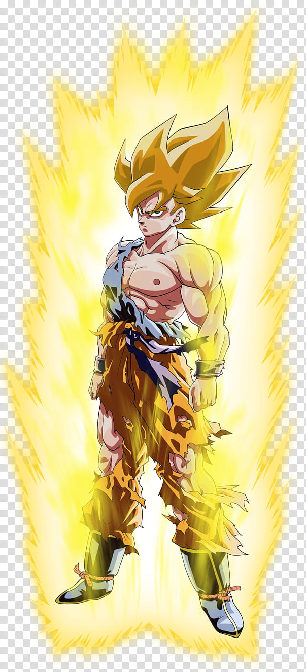 Goku SSJ (Namek), Super Saiyan (DBZ) Aura Palette transparent background PNG clipart