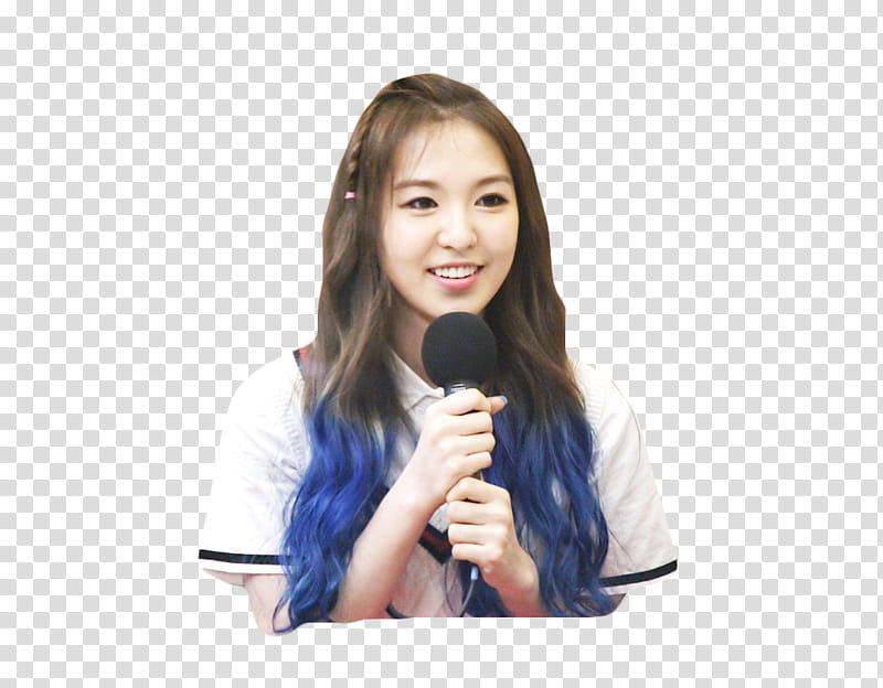 Wendy Red Velvet  Render, South Korean female actress holds microphone transparent background PNG clipart