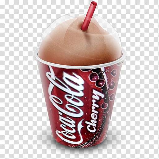 Modified Slurpee Icons v, Cherry Coke Slurpee transparent background PNG clipart
