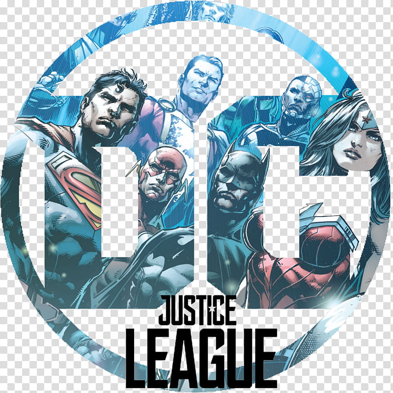 DC Logo for Justice League | Ver.  transparent background PNG clipart