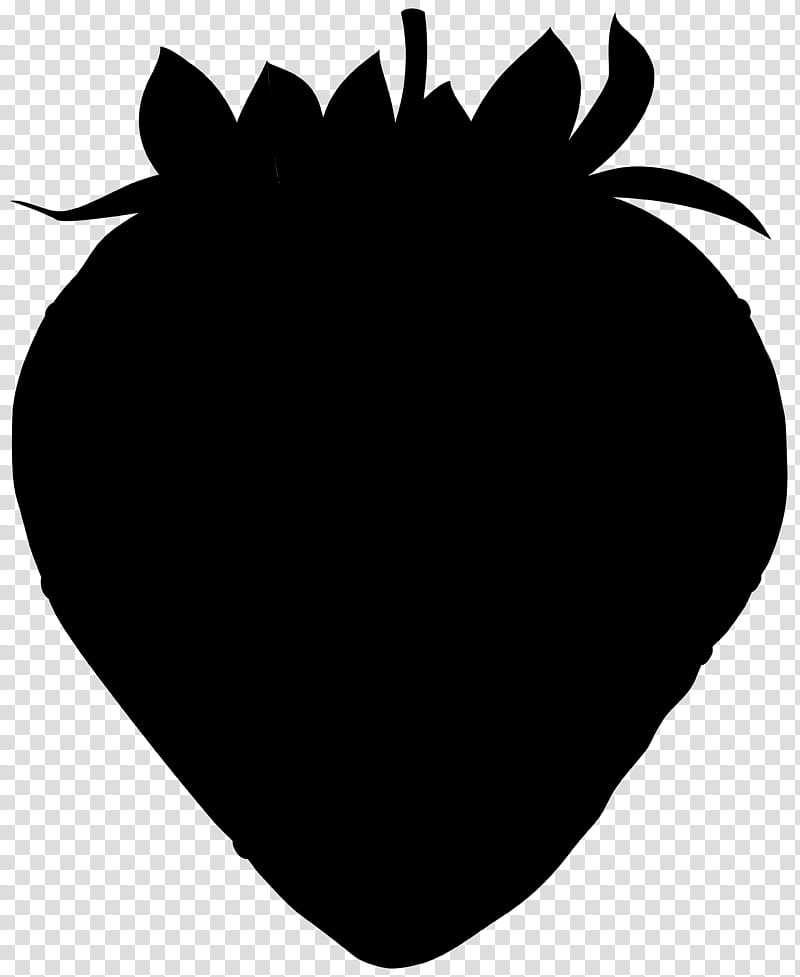 Plant Heart, Leaf, Flower, Silhouette, Plants, Black M, Blackandwhite transparent background PNG clipart