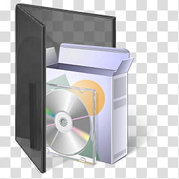 Black Vista, computer folder icon transparent background PNG clipart