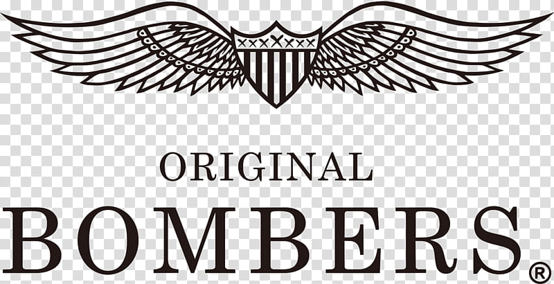 Ma1 Bomber Jacket Text, Flight Jacket, Logo, Blouson, Aircraft Pilot, Logos, Wing, Black And White transparent background PNG clipart