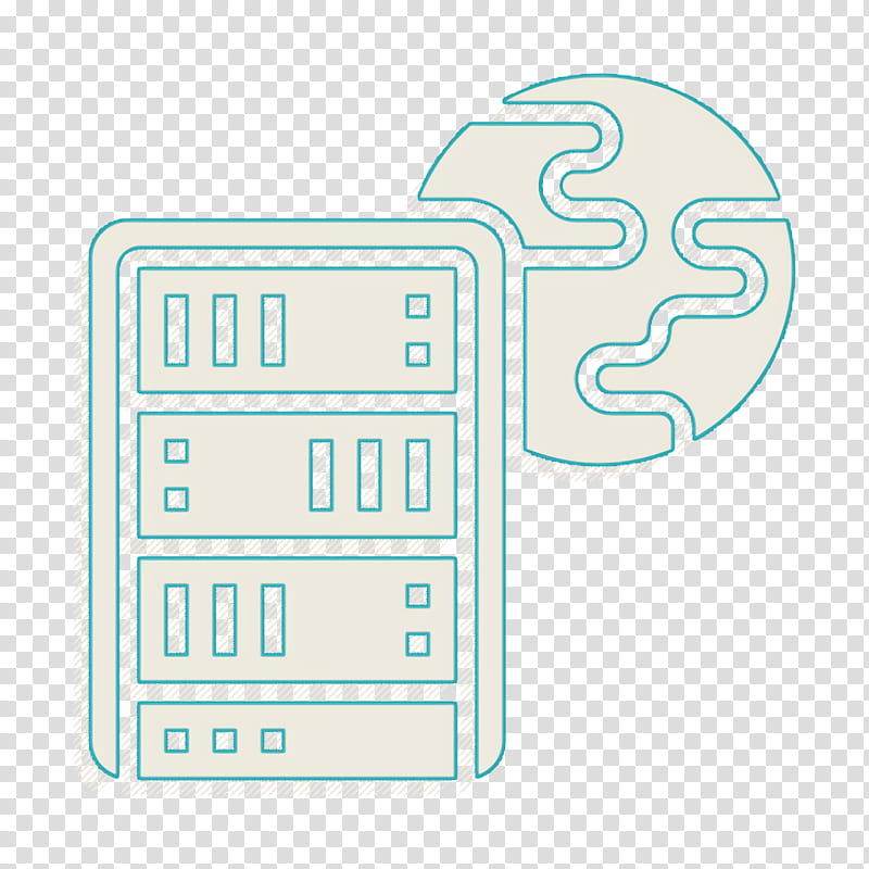 Server icon Global server icon Cyber Crime icon, Technology transparent background PNG clipart