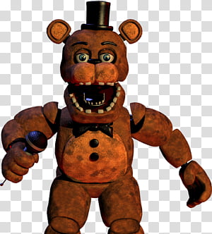 Withered freddy v transparent background PNG clipart