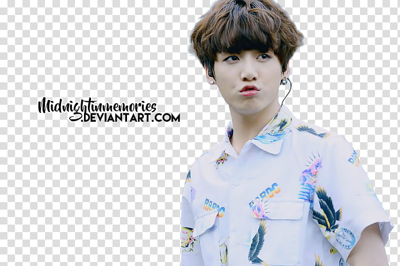 Jungkook , man wearing white button-up western shirt transparent background PNG clipart