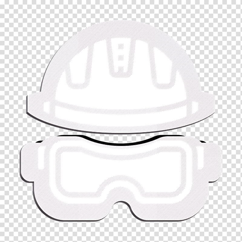 Rescue icon Helmet icon Protection icon, White, Personal Protective Equipment, Hard Hat, Headgear, Eyewear, Goggles, Cap transparent background PNG clipart