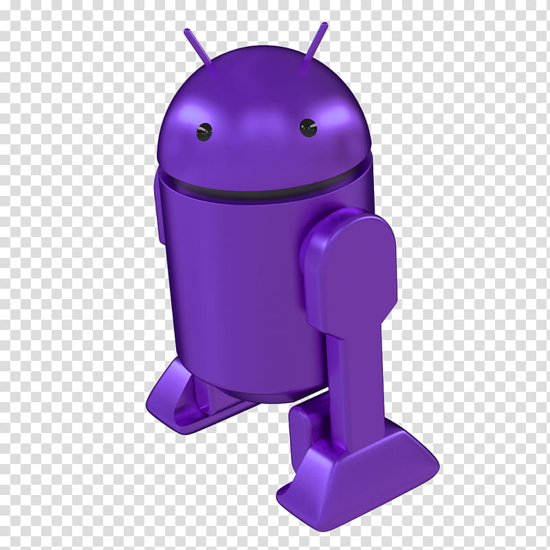 Android D Icons And Blender D Model Set , Android-DIconPurple- transparent background PNG clipart