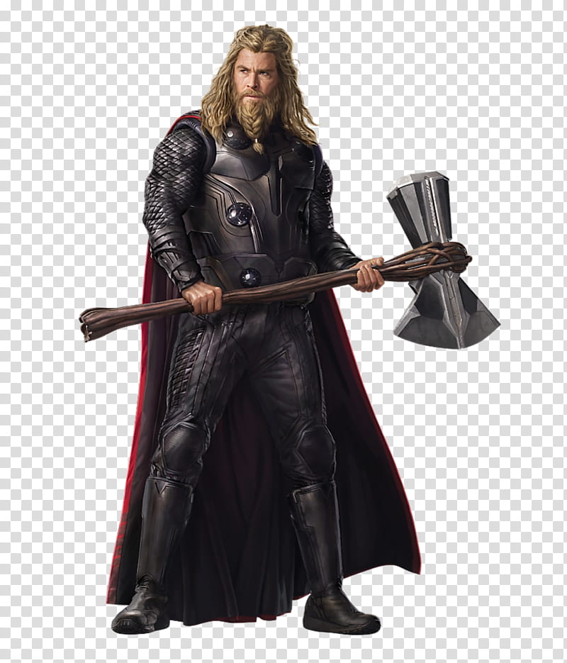 Avengers Endgame (Fat) Thor (),, Marvel Thor holding axe transparent background PNG clipart
