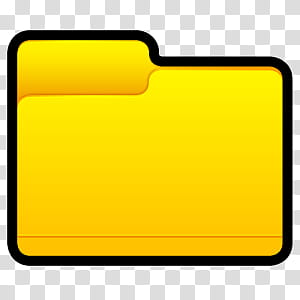 Sleek XP Basic Icons, Folder, yellow folder icon transparent background PNG clipart