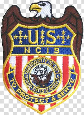 Forensics Tv Shows Brushs, multicolored U.S NCIS patch transparent background PNG clipart