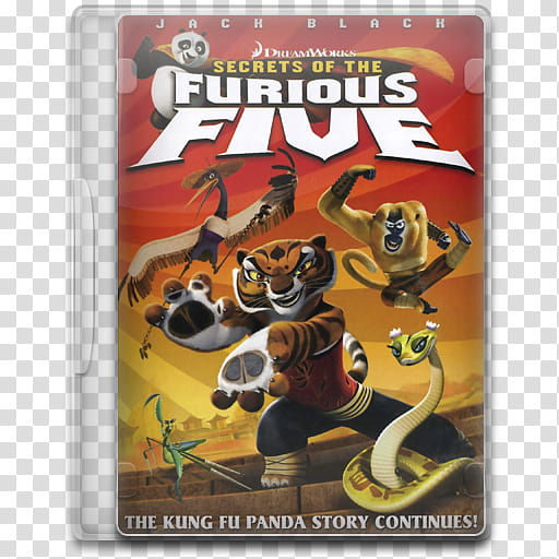 Movie Icon Mega , Kung Fu Panda, Secrets of the Furious Five transparent background PNG clipart