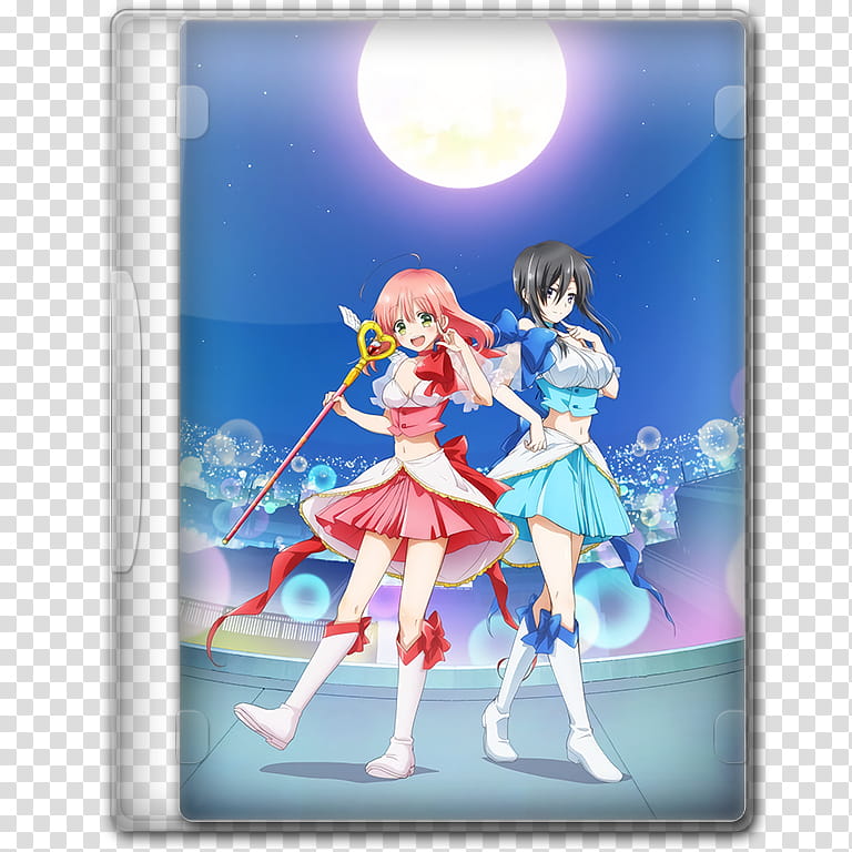 Anime  Spring Season Icon , Mahou Shoujo Ore, v, anime DVD case transparent background PNG clipart