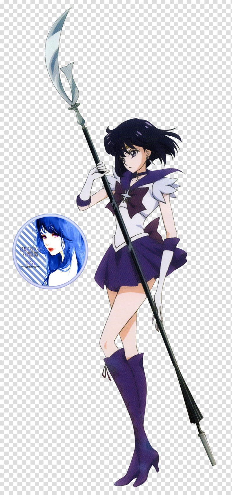 Sailor Saturn Render transparent background PNG clipart