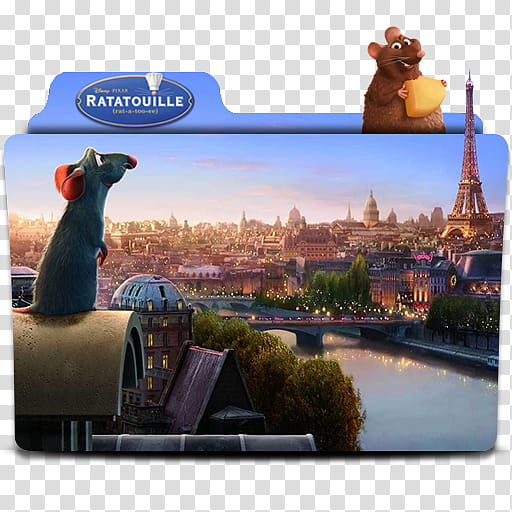 Ratatouille  Folder Icon, DAY..U () transparent background PNG clipart