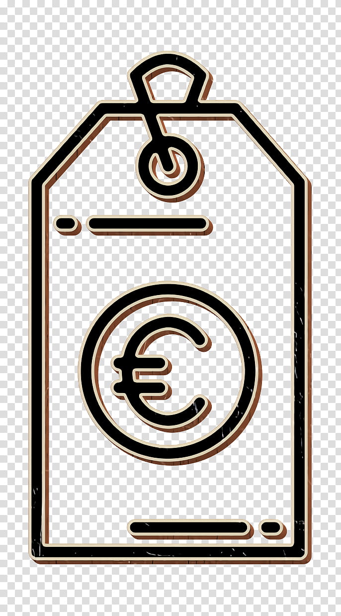 Money Funding icon Euro icon Price tag icon, Symbol, Rectangle transparent background PNG clipart