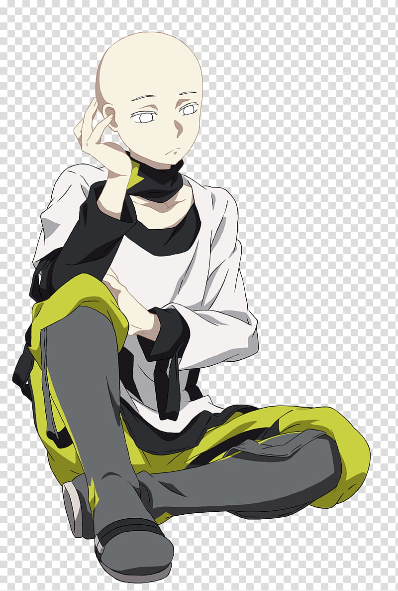 Base Boredom Male Anime Character Transparent Background Png