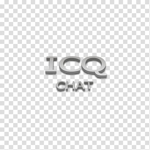 Flext Icons, ICQ, ICQ Chat text transparent background PNG clipart