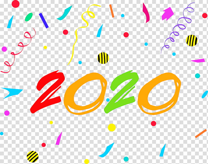 happy new year 2020 new year 2020 new years, Text, Line, Circle transparent background PNG clipart