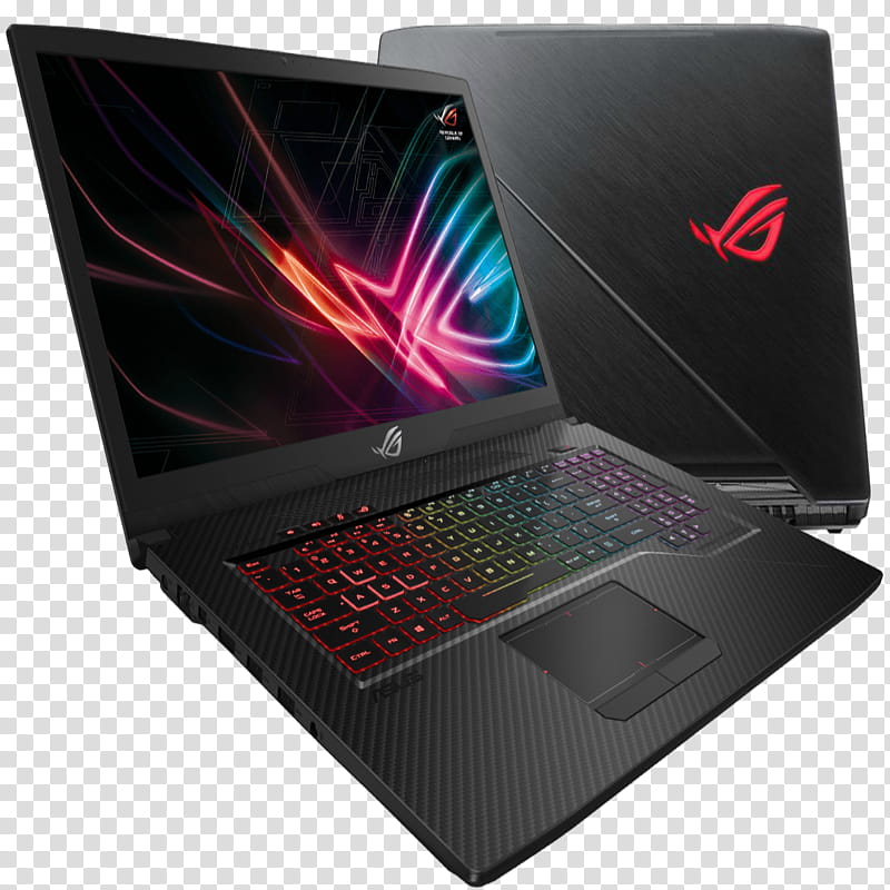 Laptop, Computer Hardware, Asus Rog Strix Scar Ii Gl504, I7 8750h, Asus Tuf Gaming, 512gb Ssd, 1920 X 1080, Nvidia Gsync transparent background PNG clipart