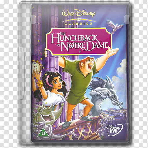 Movie DVD Icons , The Hunchback of Notre Dame transparent background PNG clipart