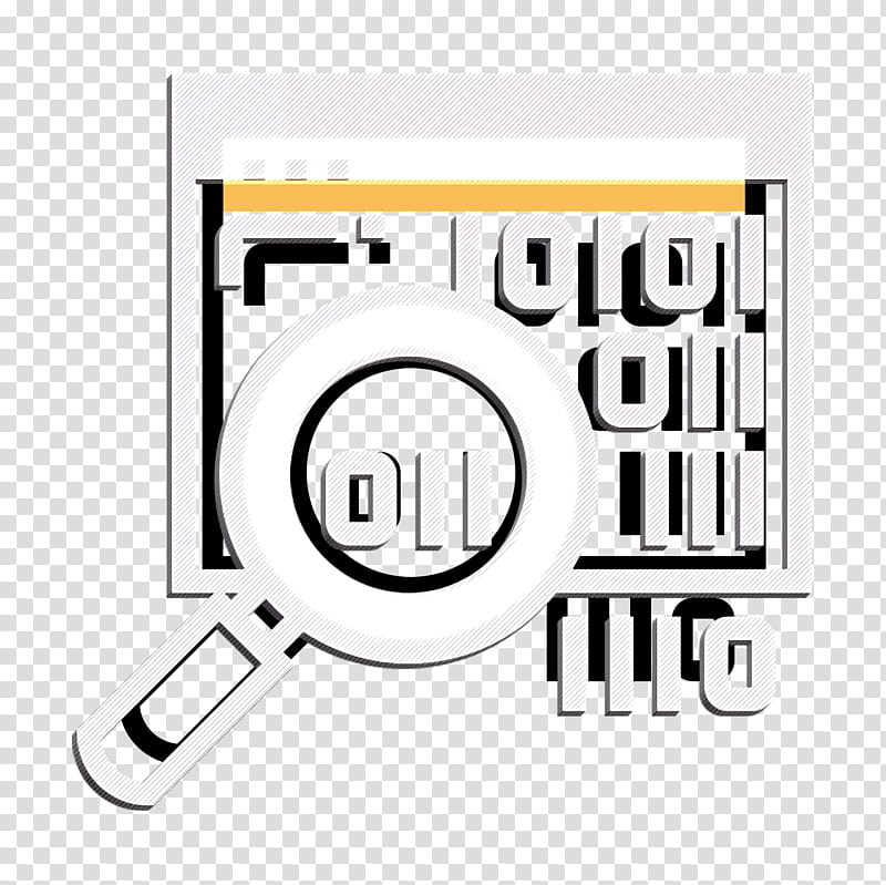 Code icon Binary code icon Artificial Intelligence icon, Line, Logo transparent background PNG clipart