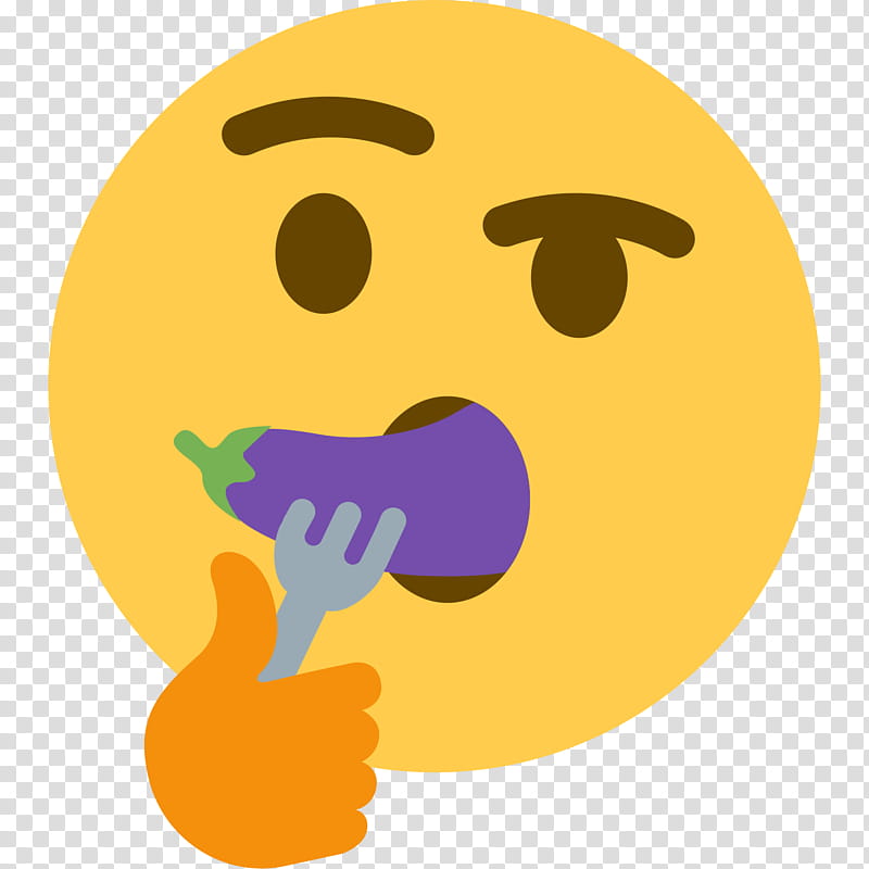 Emoji Emoticon Aubergines Eating Mediterranean Cuisine Png The Best Porn Website 0849