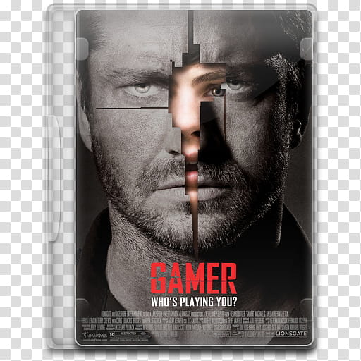 Movie Icon , Gamer, Gamer DVD case transparent background PNG clipart