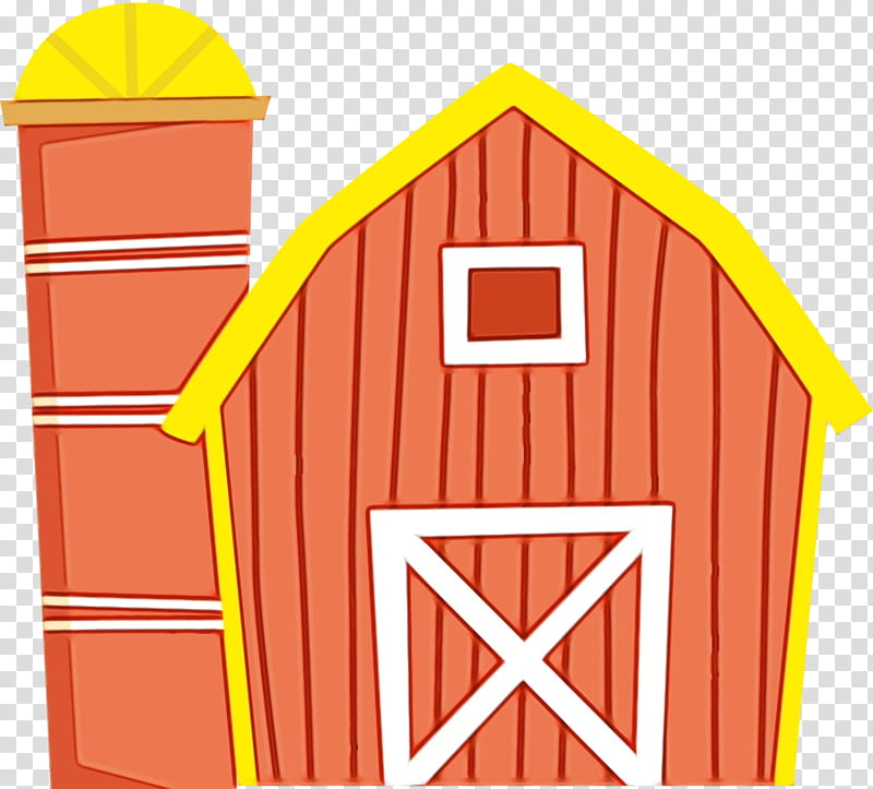 shed line house barn, Watercolor, Paint, Wet Ink, Playhouse transparent background PNG clipart