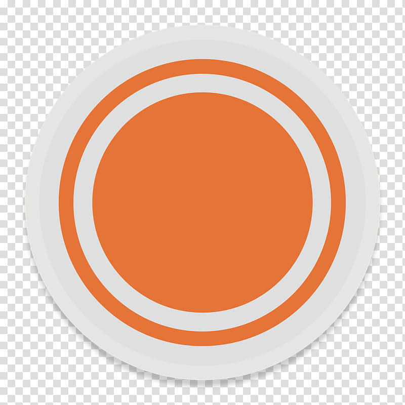 Button UI System Icons, TrashFull, round orange and white logo transparent background PNG clipart