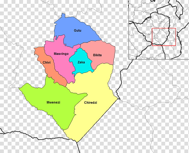 Map, Mwenezi District, Bikita District, Zaka District, Provinces Of Zimbabwe, Masvingo, Chivi District, Chiredzi transparent background PNG clipart