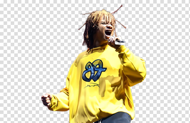 Trippie Redd, Outerwear, Tshirt, Insect, Costume, Yellow, Membrane, Gesture transparent background PNG clipart
