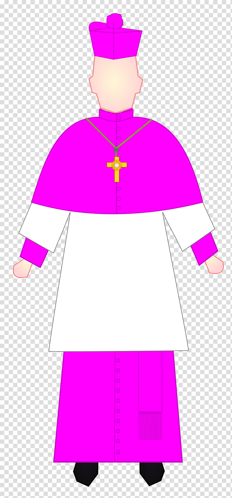 Choir Dress Clothing, Bishop, Priest, Cassock, Cardinal, Clergy, Deacon, Mozzetta transparent background PNG clipart