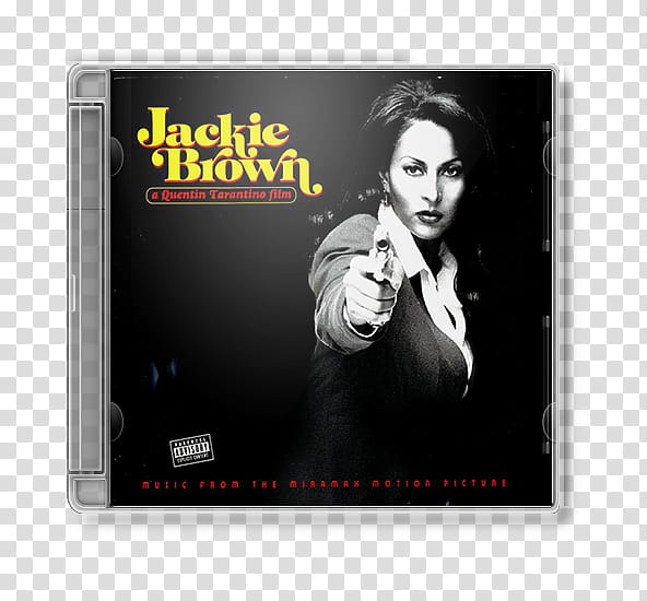 CD Case Icon Special , Jackie Brown OST CD Audio Plastic Case transparent background PNG clipart