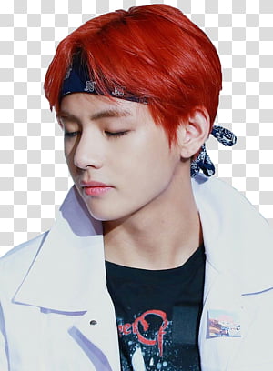 BTS V Red Hair Wallpapers  Wallpaper Cave