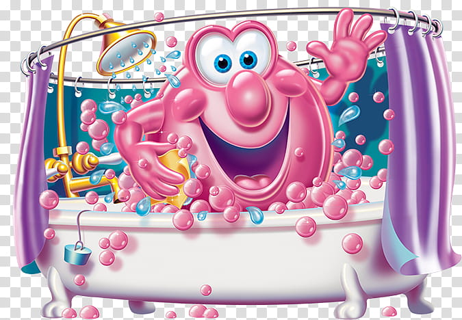Pink Birthday Cake, Toy, Mr Bubble, BUBBLE BATH, Soap Bubble, Shampoo, Bathing, Foam transparent background PNG clipart