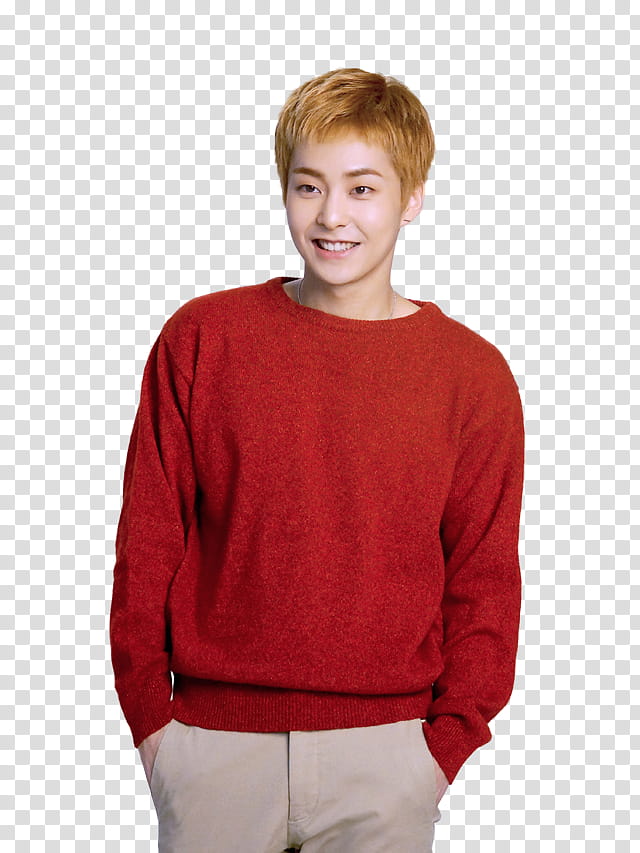 Exo Lotte Duty Free P, smiling man standing hands on pocket transparent background PNG clipart