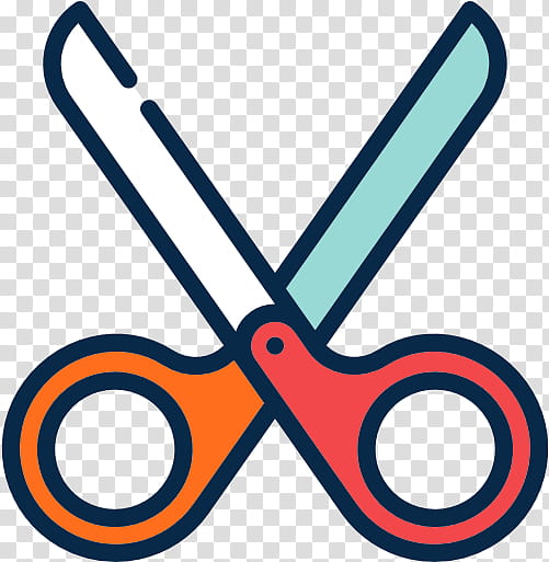 Scissors, Tool, Haircutting Shears, Line transparent background PNG clipart
