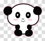 and Gifs Oso Panda transparent background PNG clipart