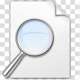 Vista RTM WOW Icon , Unknown File, white and gray searching file icon transparent background PNG clipart