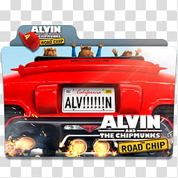Alvin and the Chipmunks Road Chip Folder Icon , Alvin and the Chipmunks Road Chip v_x transparent background PNG clipart
