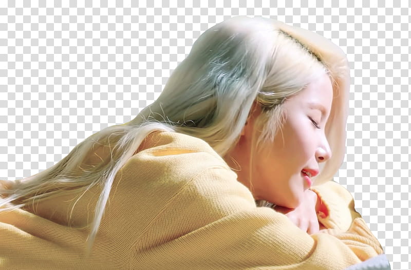 MAMAMOO EVERYDAY MV, woman with yellow shirt transparent background PNG clipart